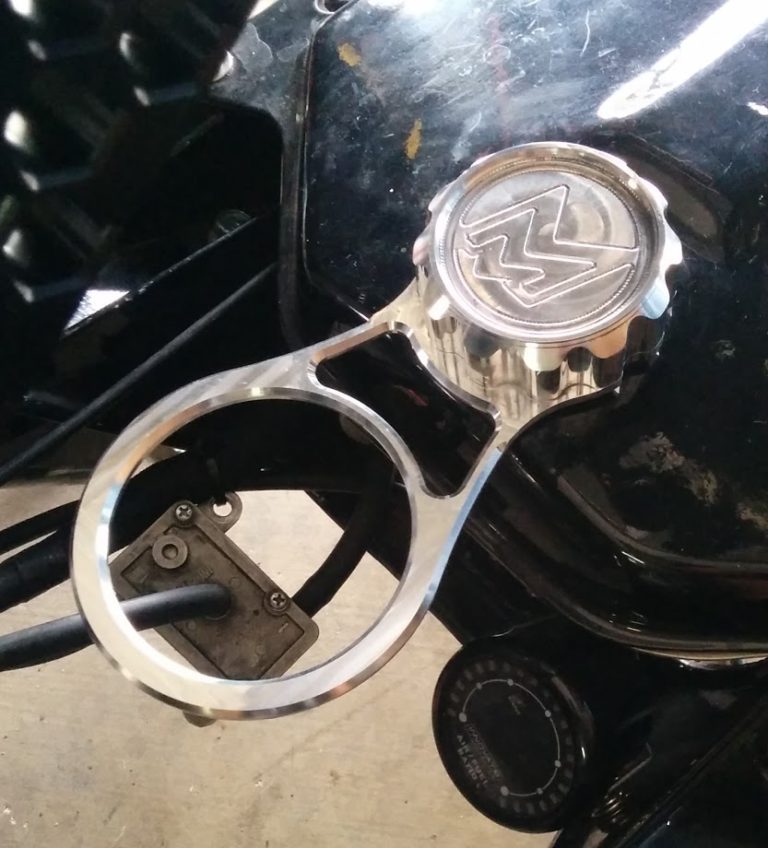 Honda Ruckus Gas Cap / Cup Holder Machined MachinesMachined Machines